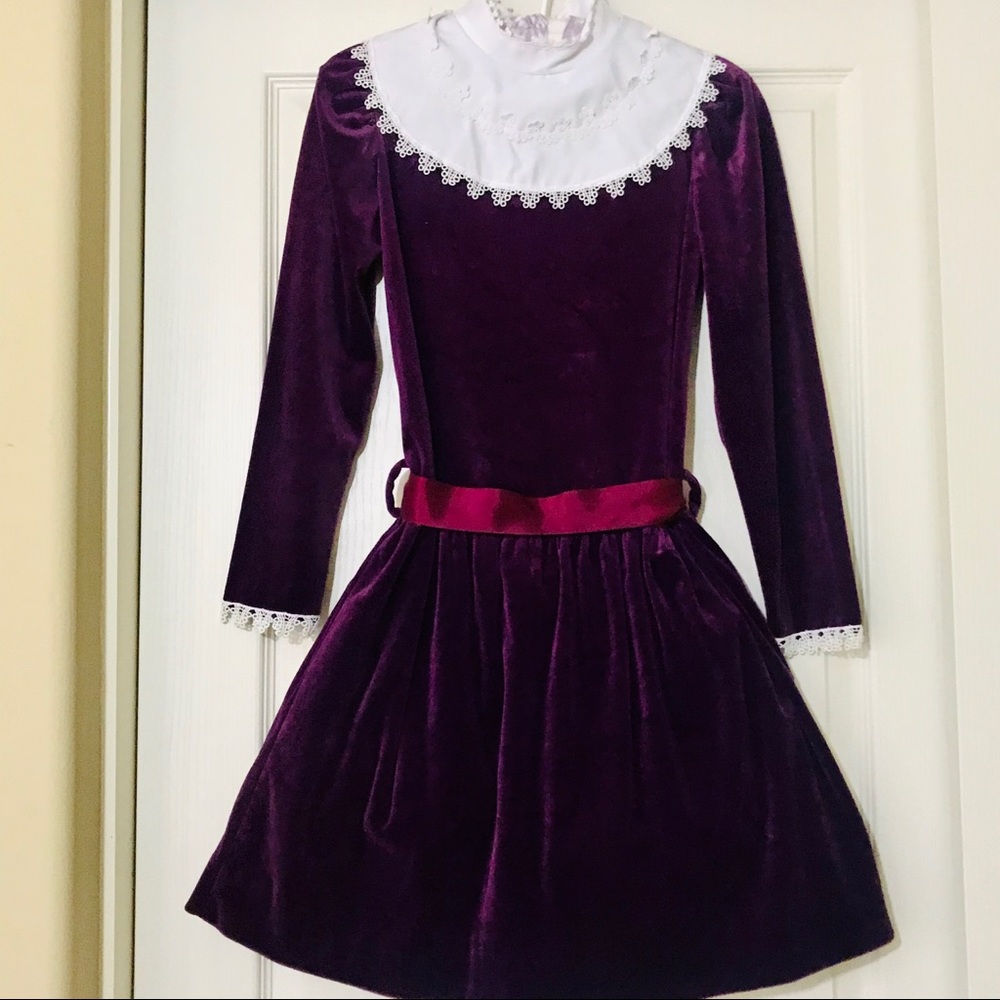 Vintage Velvet by Bonnie Jean, Union Label 10-12